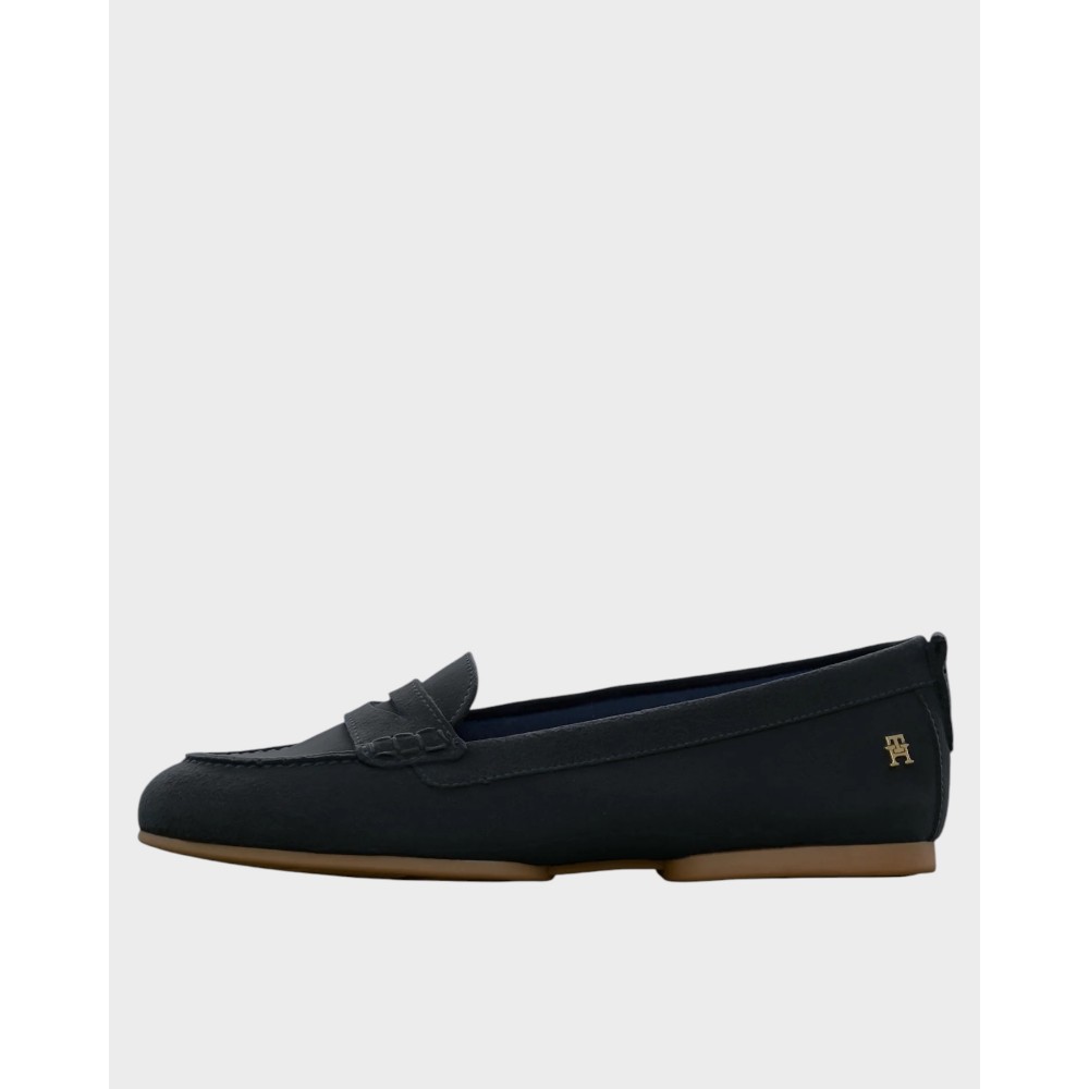 TH Flex Suede Loafer Ballerina - Space Blue