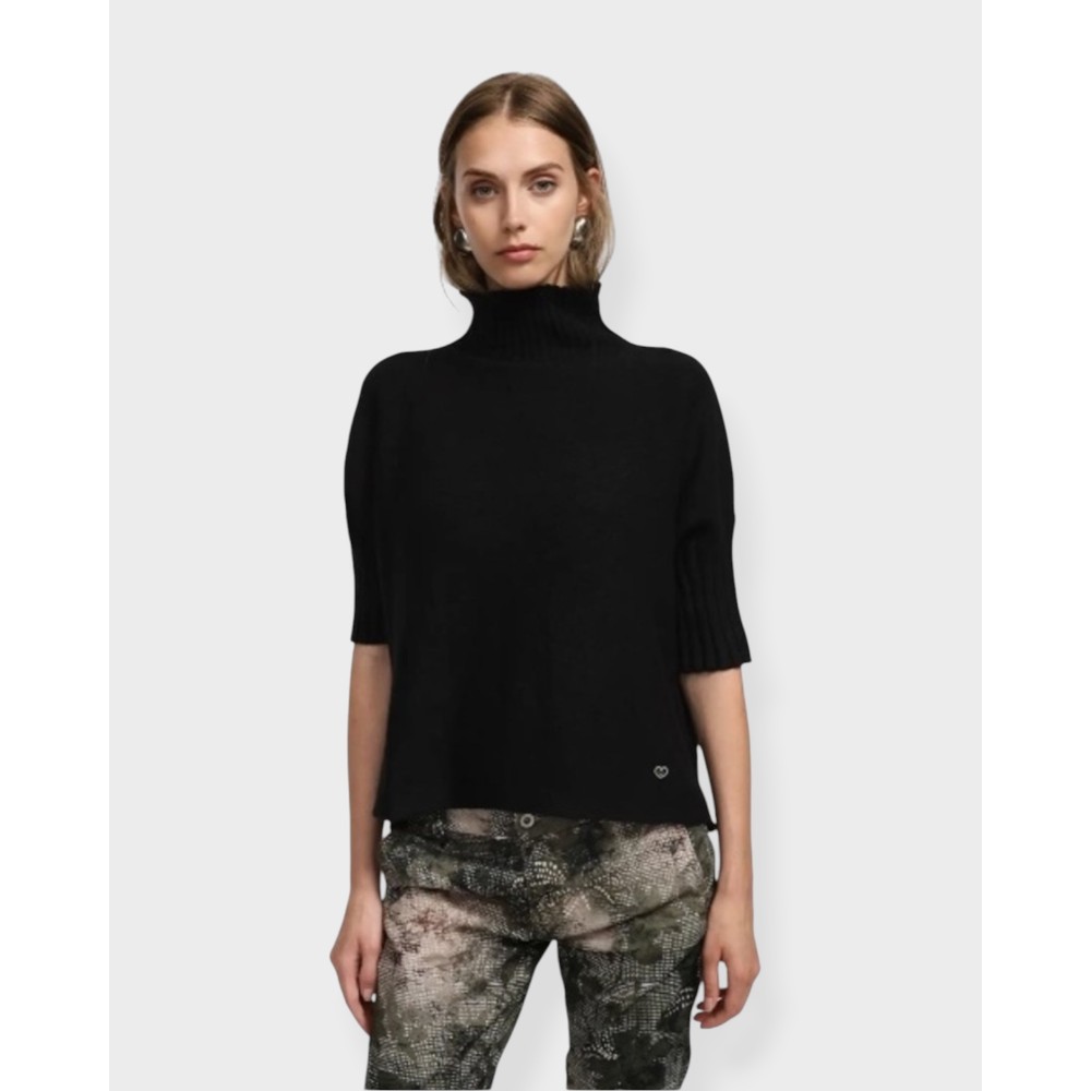 Turtleneck Sweater - Nero