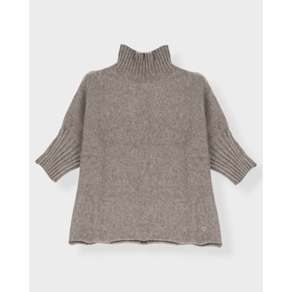 Turtleneck Sweater - Fango