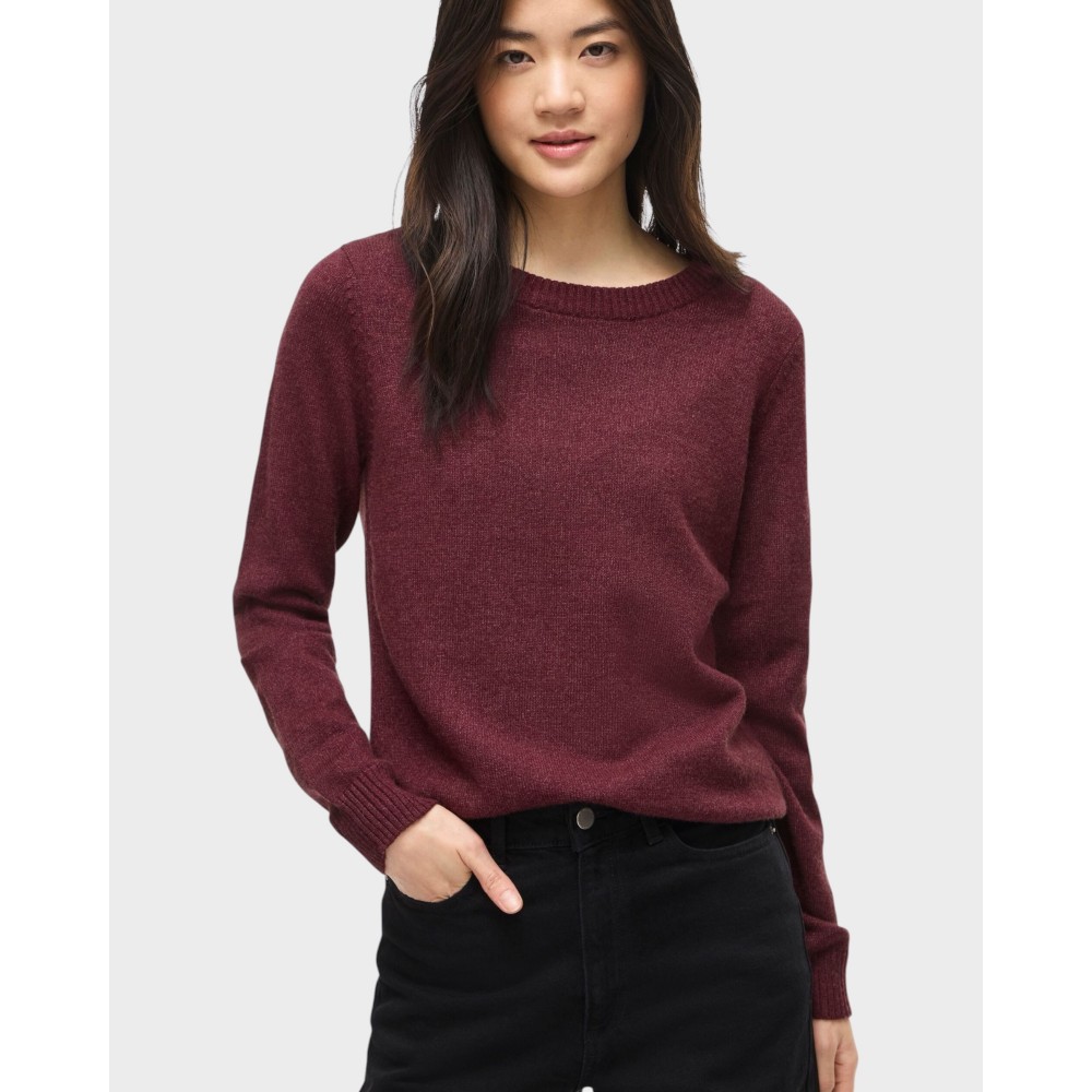 Viril O-Neck L/S Knit - Port Royale