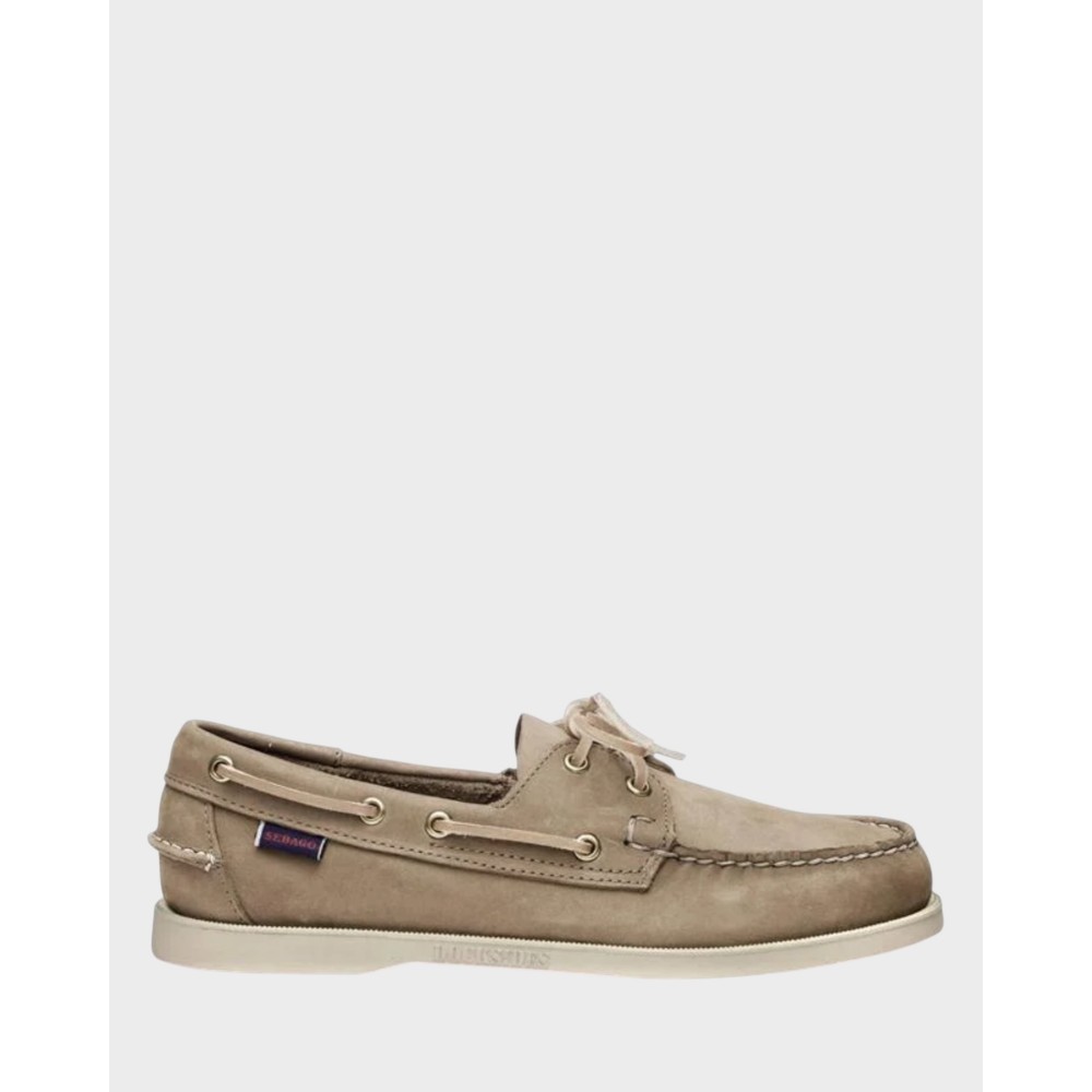 Docksides Portland nubuck - Beige Camel