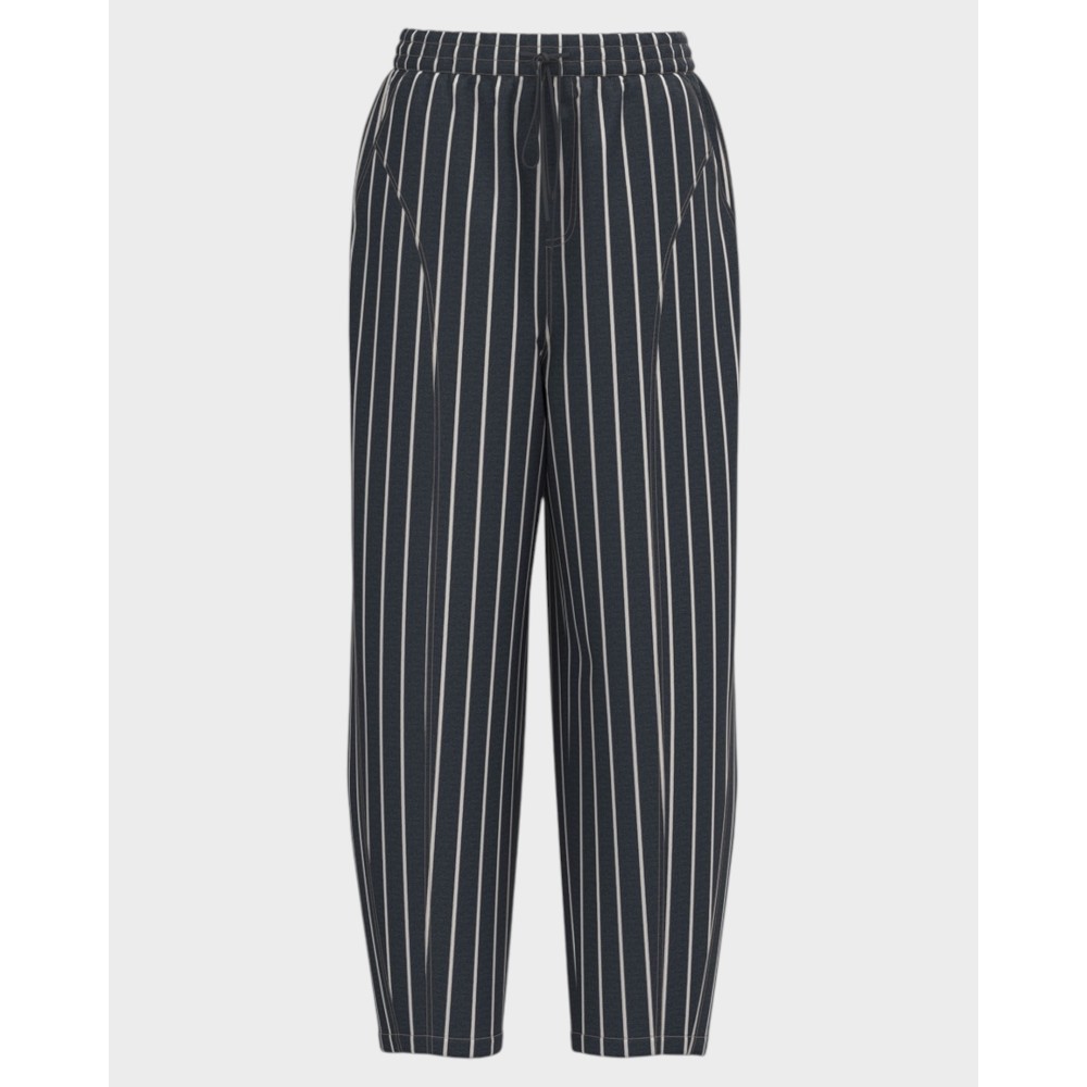 Milli Pants - Blue/White Stripe Denim