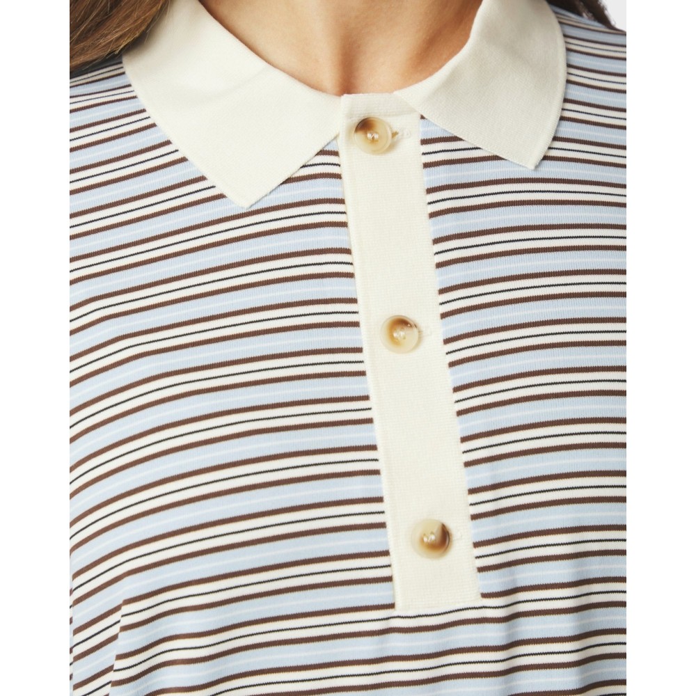 LirennestripedpoloblouseLightblue-015