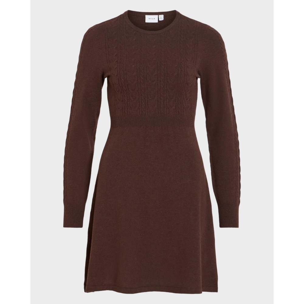 VikerryONeckLSKableKnitDressCoffeeBean-01