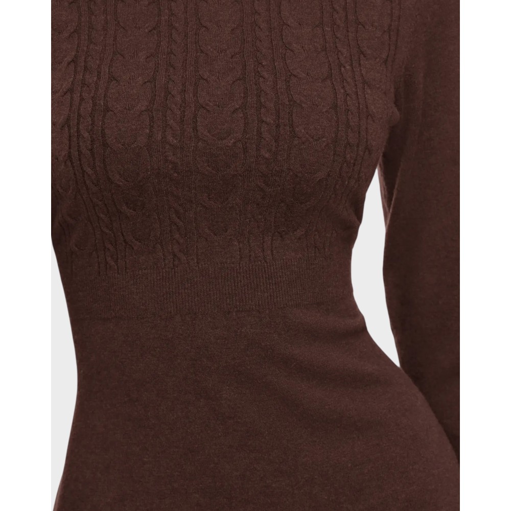 VikerryONeckLSKableKnitDressCoffeeBean-01