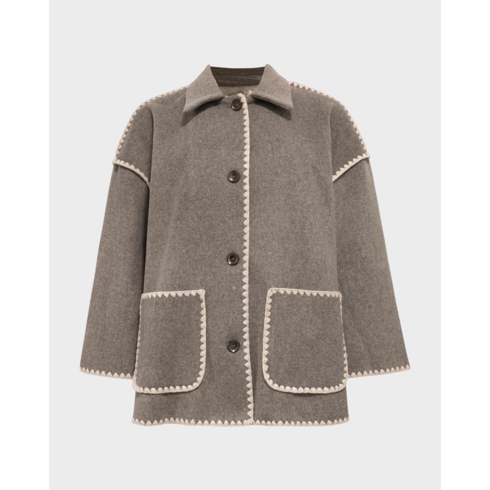 Tens jacket - Dark sand