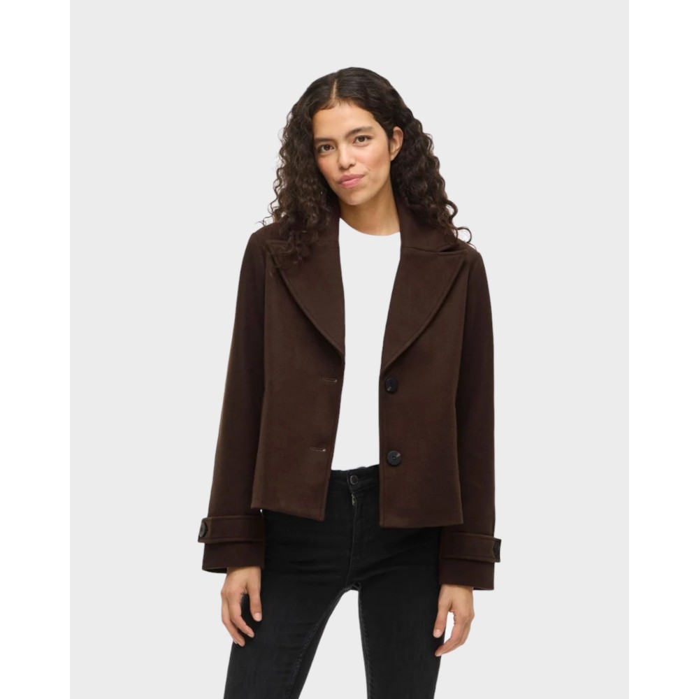 Visolo short jacket - Coffee bean