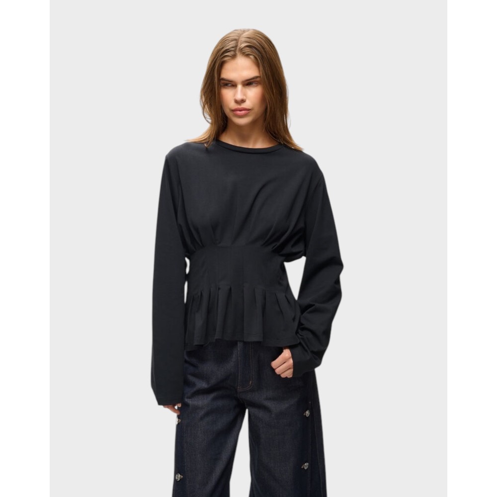 Inez LS tee - Black
