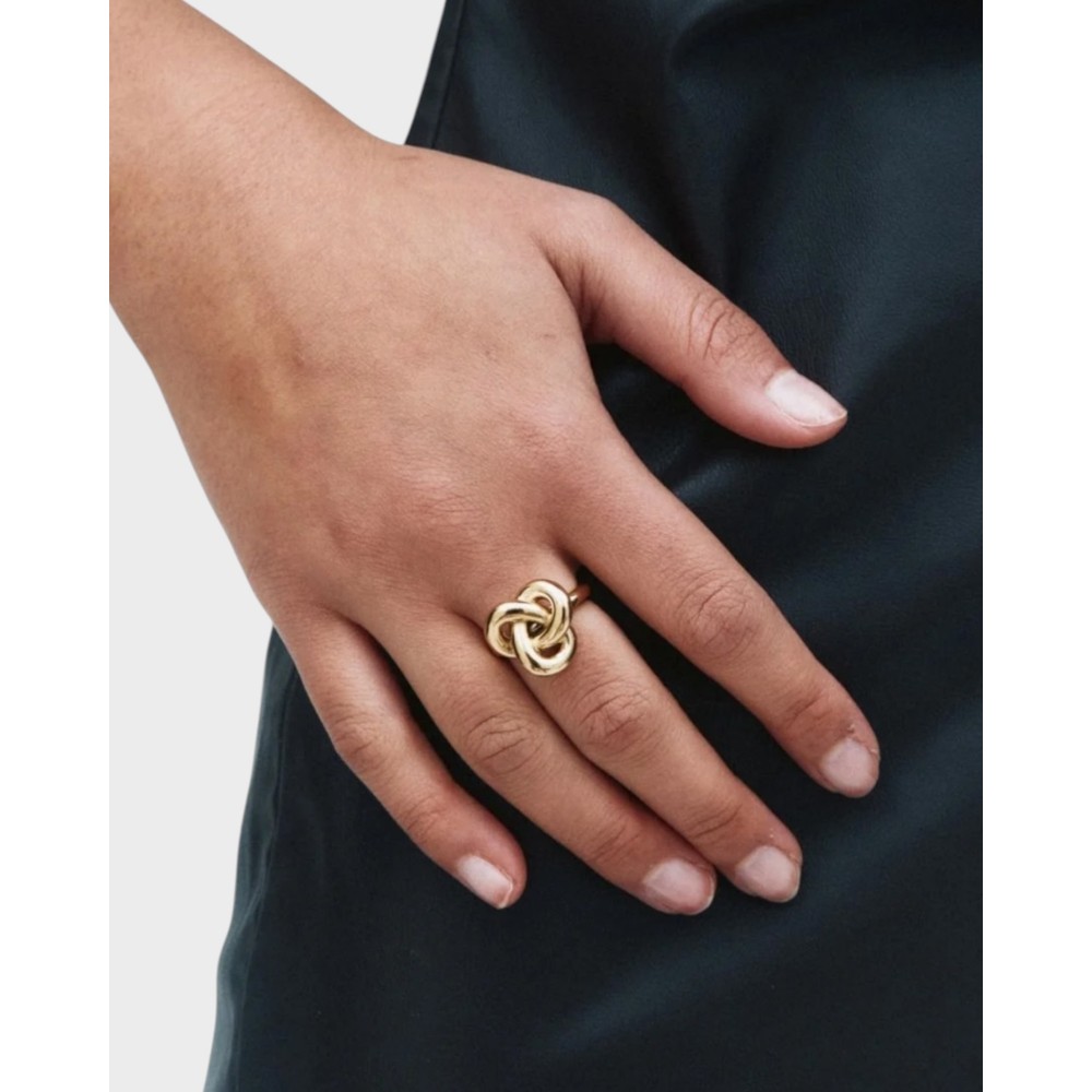 Infinity knot ring - Gold