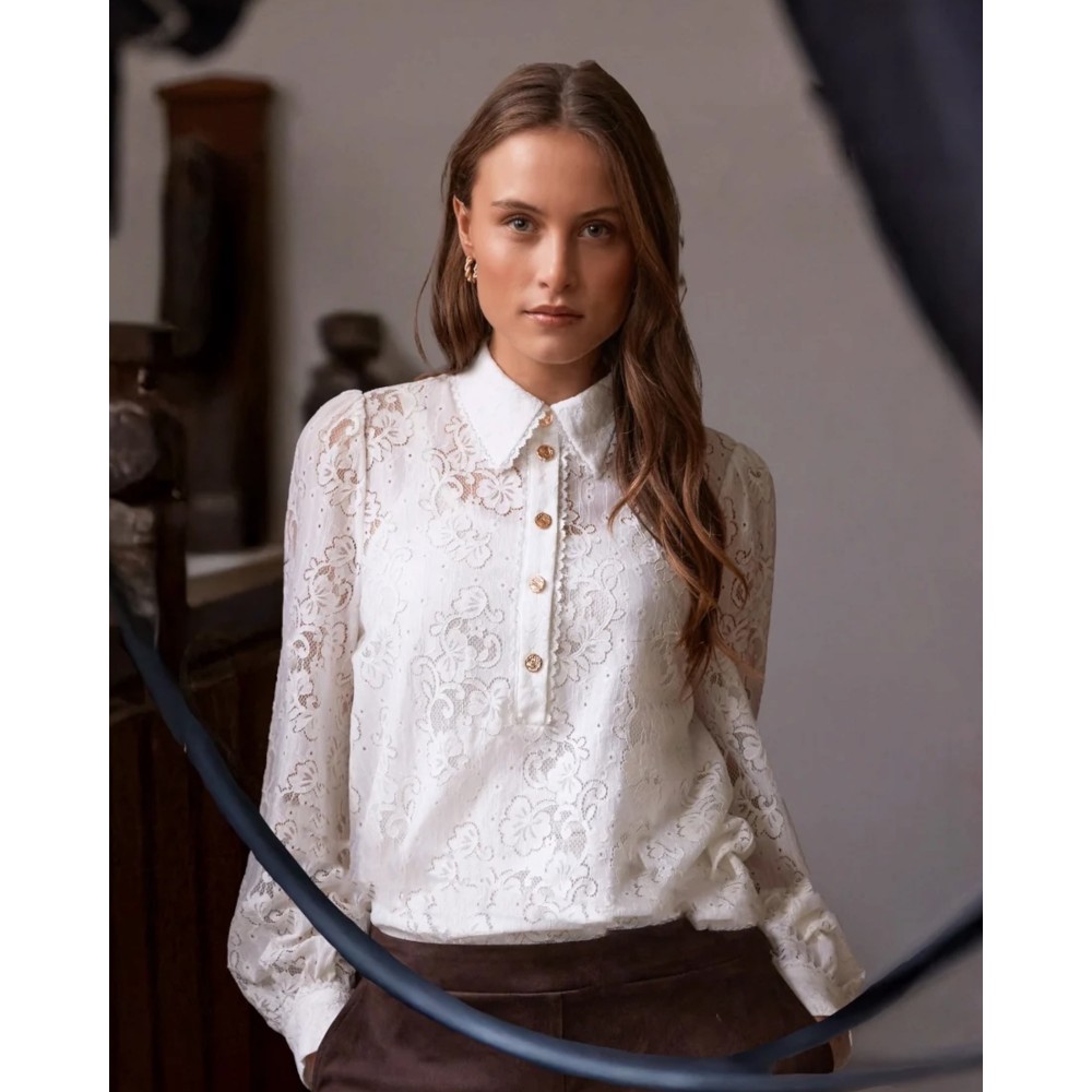New faustine blouse - Off white