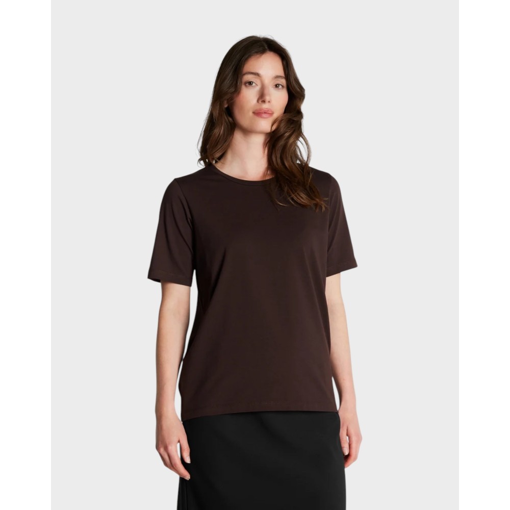 Alvina essential t-shirt - Chocolat