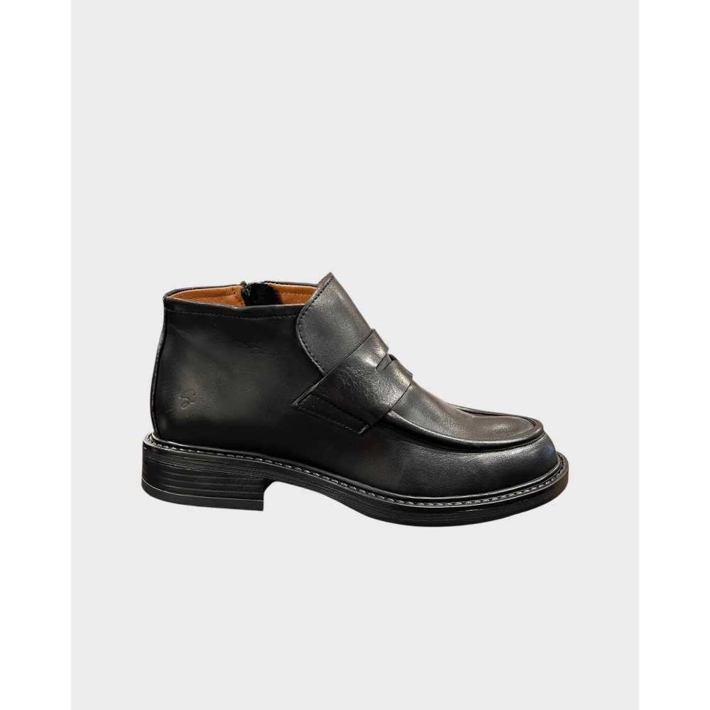 Moana zip boot - Black