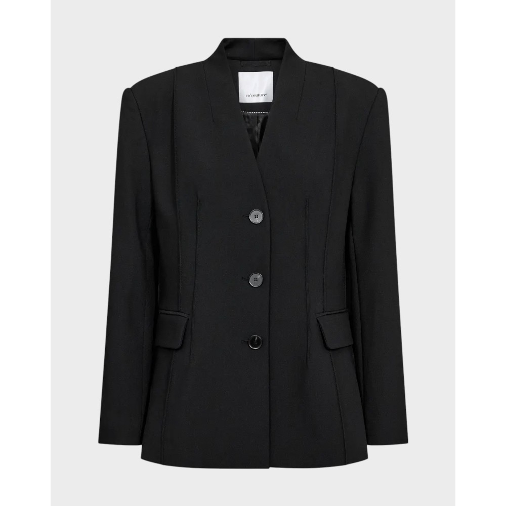 Vola Power Fitted Blazer - Black