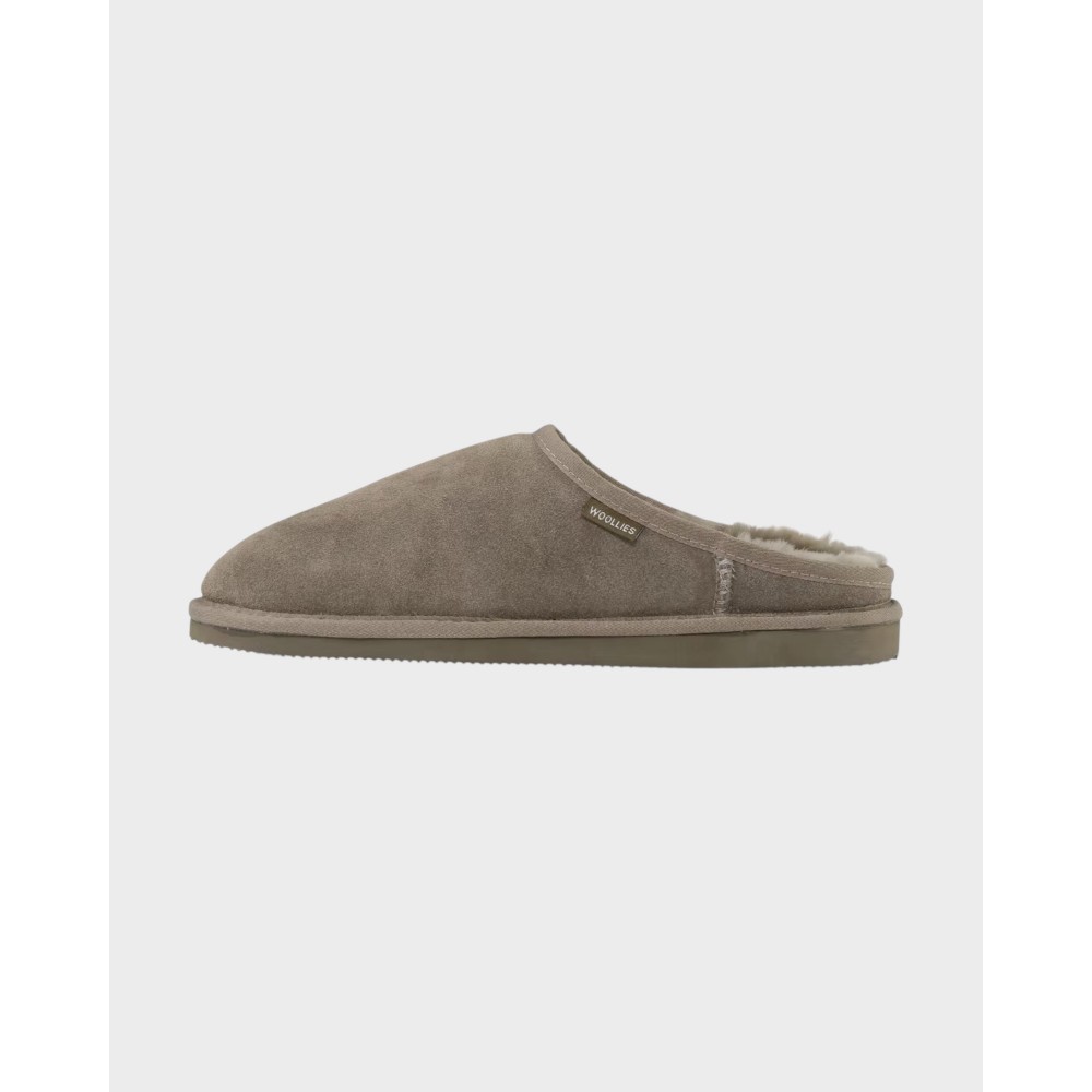Men's Woollies New Simple Slip On - Stone