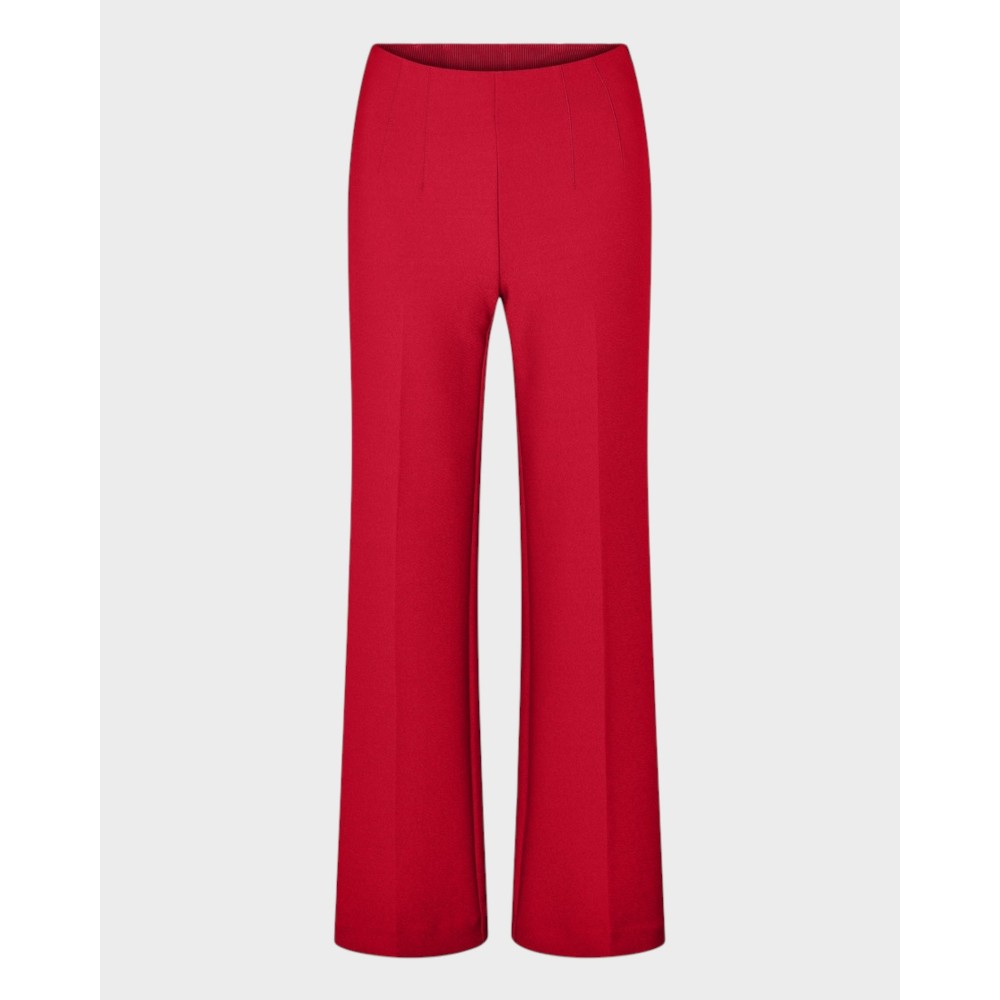 Comfy Olana Wide Pants - Deep Red