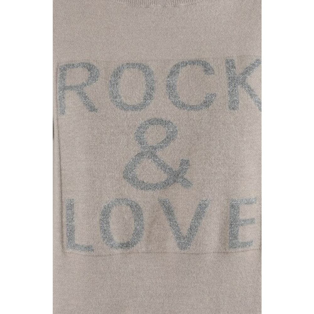 RockLoveSloganRibbedJumperBeige-01