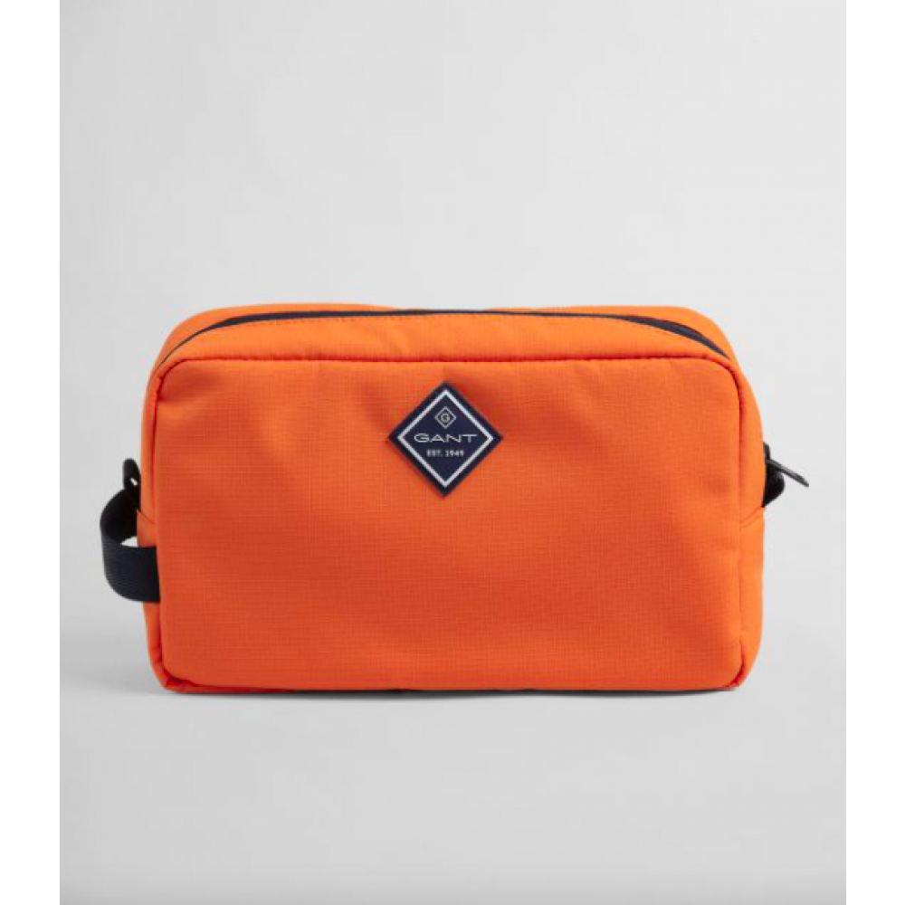 Gant sports wash bag - russet orange