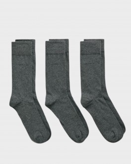 3PackSoftCottonSocksCharcoalMelange-20