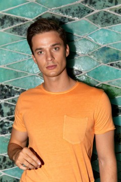 Slub tee s/s - orange Slubteessorange-20