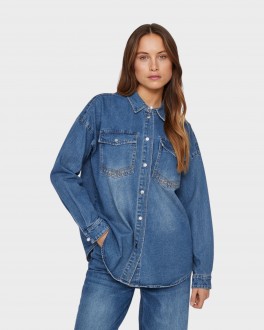 VilarrieLSDenimShirtDarkDenim-20