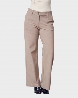 Rimini Long Pant - Taupe melange RiminiLongPantTaupemelange-20