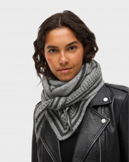VicallisJacquardKnitScarfDarkGreyMelange-20