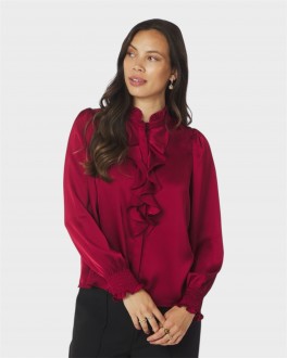 ZamolaBlouseDarkRed-20