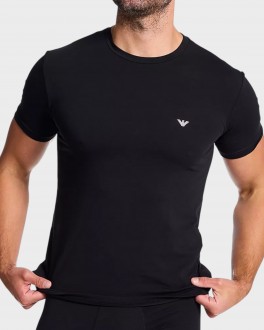 ArmaniCNeckTShirtFittedSort-20