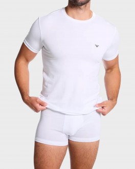 ArmaniCNeckTShirtFittedHvid-20