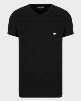 ArmaniArmaniVNeckTShirtFittedSort-20
