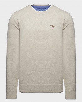 CottonCNeckJumperSandMelange-20