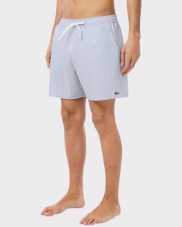 MidlengthstripedtexturedswimshortsBluewhite-20