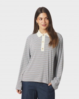LirennestripedpoloblouseLightblue-20