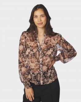 DelsieVintageFlowerShirtBlackSand-20