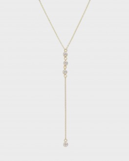 LivaDropPendantNecklace18KGoldPlated-20