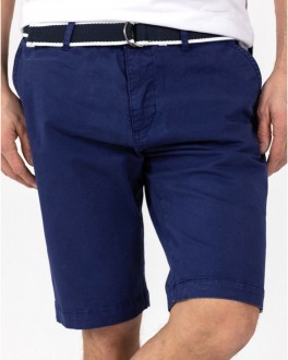 Belted bermuda shorts - navy Beltedbermudashortsnavy-20