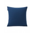 Logo cotton twill pillow cover - blue