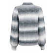 Aria Ombre Knit Blouse, Grey