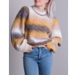 Aria Ombre Knit Blouse, Mustard