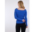 Corine knit blouse - blue