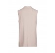 Neo Noir Lara Structure Waistcoat - Beige