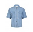 Tiki Denim Shirt - smoke blue