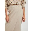 Violivinja Knit HW Midi Wrap Skirt