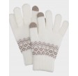 Hygge smartphone gloves, off-white