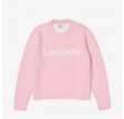 L!ve Soft Cotton Sweater - Pink/Hvid