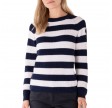 Knitted Crew - navy/white