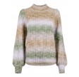 Aria Ombre Knit Blouse, Green