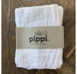 Pippi Økologisk stofbleer 4-pak, hvid