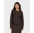 Nuna Knit Cardigan - Brown melange