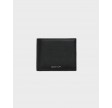 Leather bifold wallet - Black